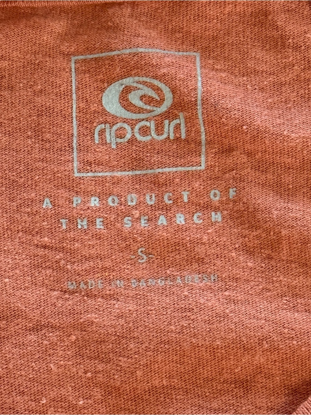Rip Curl Coral Boxy Crop Tee with Yellow Sun Logo - Picture 3 of 5